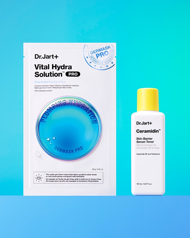 Vital Hydra Solution Sheet Mask and Ceramidin Serum Toner can be easily incorporated into your skincare routine.